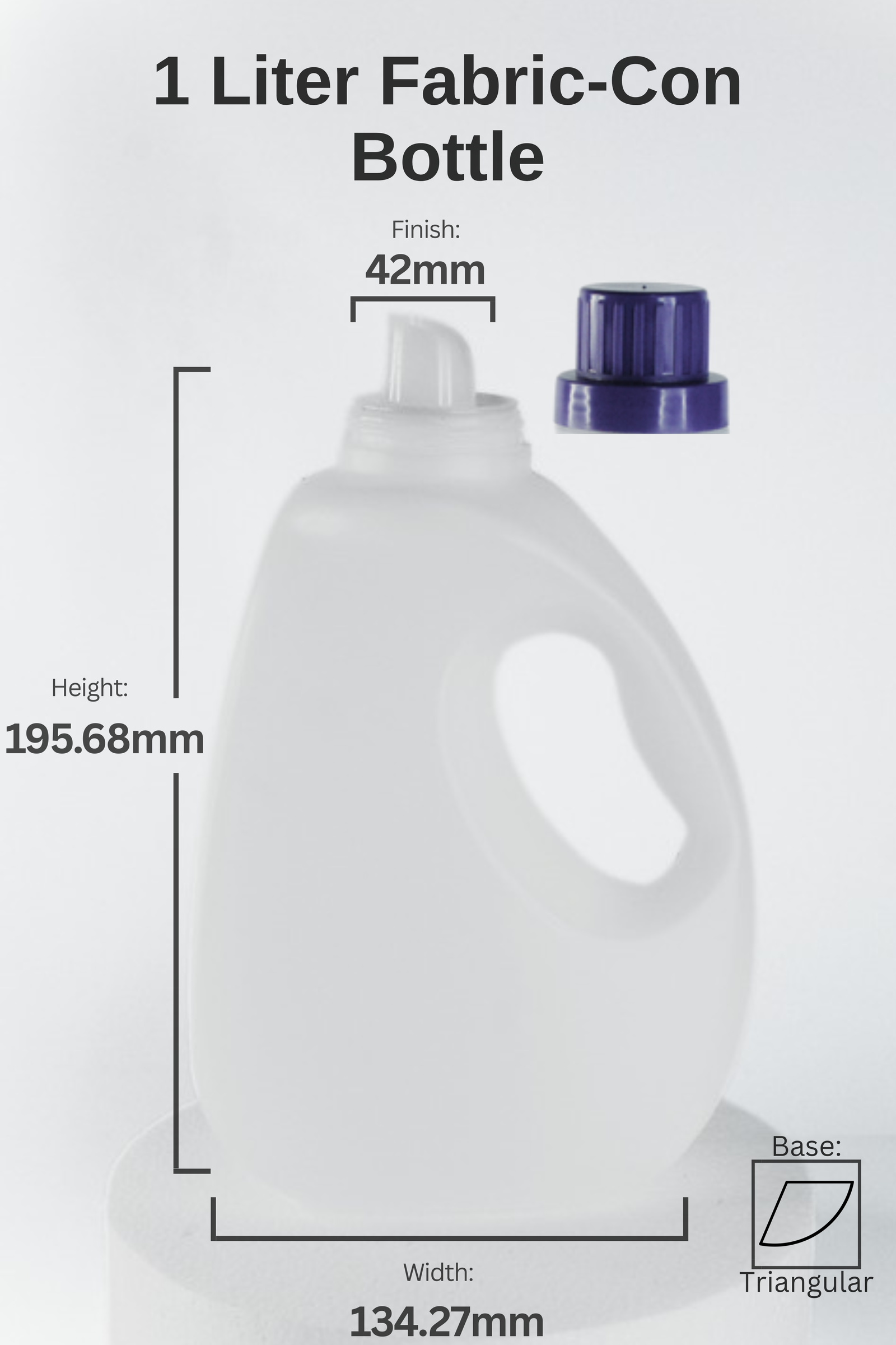 1LT HDPE BOTTLE