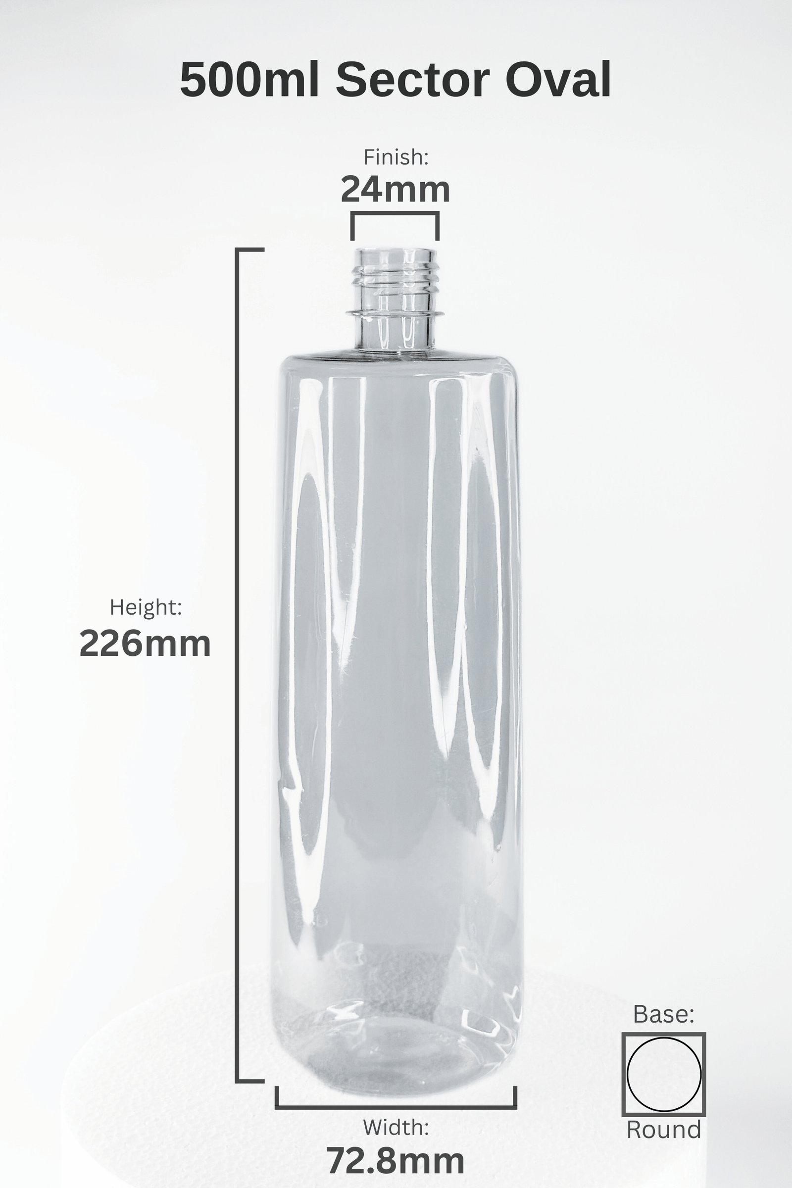 500ML SECTOR OVAL